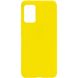 Силіконовий чохол Candy для Realme C33 Жовтий