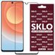 Защитное стекло SKLO 3D (full glue) для TECNO POP 5 Черный фото 1