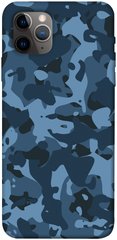 Чехол itsPrint Синий камуфляж для Apple iPhone 11 Pro Max (6.5")