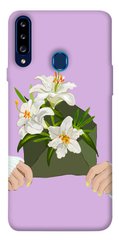 Чехол itsPrint Flower message для Samsung Galaxy A20s