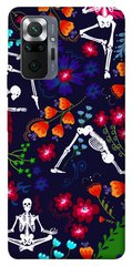 Чехол itsPrint Yoga skeletons для Xiaomi Redmi Note 10 Pro Max