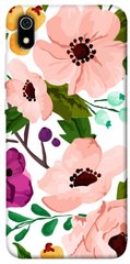 Чехол itsPrint Акварельные цветы для Xiaomi Redmi 7A