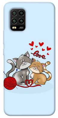 Чехол itsPrint Два кота Love для Xiaomi Mi 10 Lite