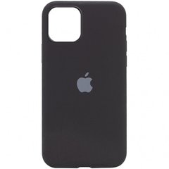 Уцінка Чохол Silicone Case Full Protective (AA) для Apple iPhone 12 Pro Max (6.7") Естетичний дефект / Чорний / Black