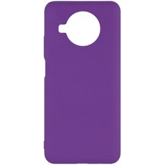Чехол Silicone Cover Full without Logo (A) для Xiaomi Mi 10T Lite / Redmi Note 9 Pro 5G Фиолетовый / Purple