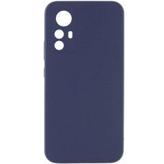 Чохол Silicone Cover Lakshmi Full Camera (AAA) для Xiaomi Redmi Note 12S Темно-синій / Midnight blue