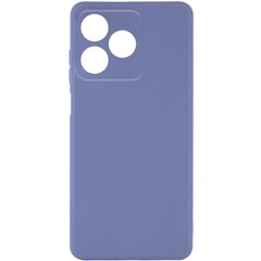 Силиконовый чехол Candy Full Camera для Realme C53 Голубой / Mist blue