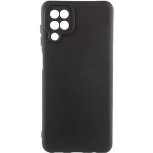 Чехол Silicone Cover Ummi Lakshmi Full Camera (AA) для Samsung Galaxy A12 Черный / Black