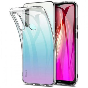 TPU чехол Epic Transparent 1,5mm для Xiaomi Redmi Note 8T Бесцветный (прозрачный)