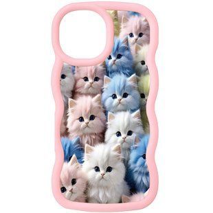 Чехол TPU Cloudy Pictures для Apple iPhone 16 Pro Max (6.9") Kittens