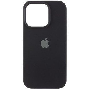 Чехол Silicone Case (AA) Logo with MagSafe для Apple iPhone 11 (6.1") Черный / Black