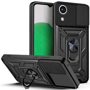Чохол Ummi Camshield Serge Ring для Samsung Galaxy A03 Core Чорний / Black