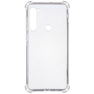 TPU чохол GETMAN Ease logo посилені кути для Xiaomi Redmi Note 8 / Note 8 2021 Безбарвний (прозорий)