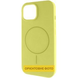 Чехол Silk Full Protective (AA) NO LOGO with Magnetic Fit для Apple iPhone 17 Pro Max (6.9") Желтый / Lemon Yellow