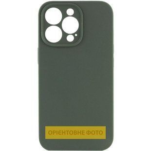 Чехол Silicone Case Full Camera Protective (AA) NO LOGO для Apple iPhone 17 Air (6.5") Зеленый / Cyprus Green