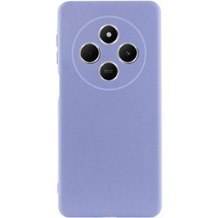 Чехол TPU GETMAN Liquid Silk Full Camera для Xiaomi Redmi 14C / Poco C75 Сиреневый / Dasheen