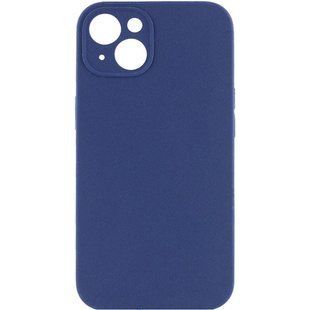 Чехол Silk Full Camera Protective (AA) NO LOGO для Apple iPhone 15 (6.1") Синий / Deep navy