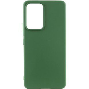 Чохол Silicone Cover Lakshmi (AA) для Realme C61 4G / C63 4G Зелений / Dark green
