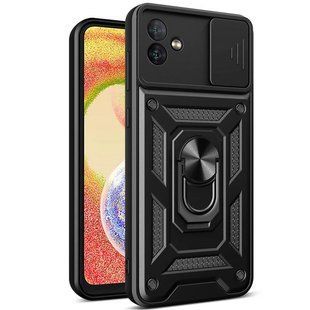 Чехол Ummi Camshield Serge Ring для Samsung Galaxy A04 Черный / Black