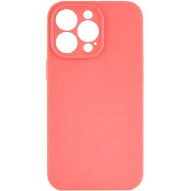 Чохол Silk Full Camera Protective (AA) NO LOGO для Apple iPhone 16 Pro (6.3") Коралловый / Pink Orange