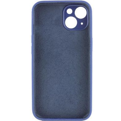 Чохол Silk Full Camera Protective (AA) NO LOGO для Apple iPhone 15 (6.1") Синій / Deep navy