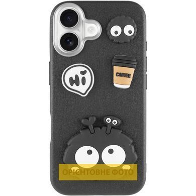 Чохол TPU Leather Toys для Apple iPhone 17 (6.3") Monster / Black