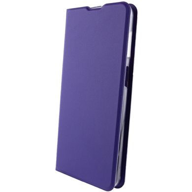 Кожаный чехол книжка GETMAN Elegant (PU) для TECNO Camon 19 Фиолетовый