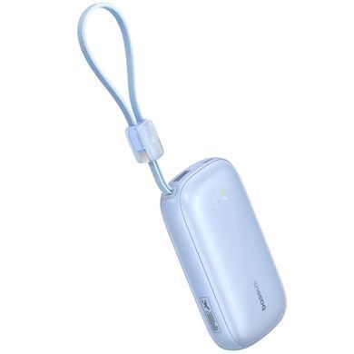 Портативний ЗП Power Bank Baseus EnerFill FC21 Qpow 3 Ultra 22.5W with cable 20000 mAh (PPFLS) Galaxy Blue