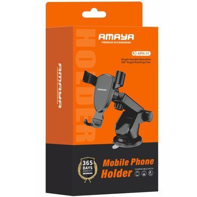 Уценка Автодержатель Amaya APH-11 (center console) Мятая упаковка / Black
