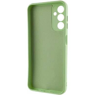 Чехол TPU GETMAN Liquid Silk Full Camera для Samsung Galaxy A24 4G Зеленый / Pistachio