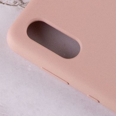 Чехол Silicone Cover Full Protective (AA) для Samsung Galaxy A02 Розовый / Pink Sand