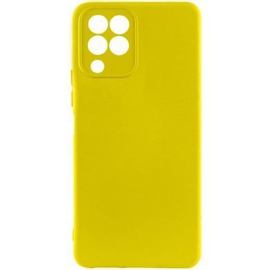 Чехол TPU GETMAN Liquid Silk Full Camera для Samsung Galaxy M33 5G Желтый / Flash