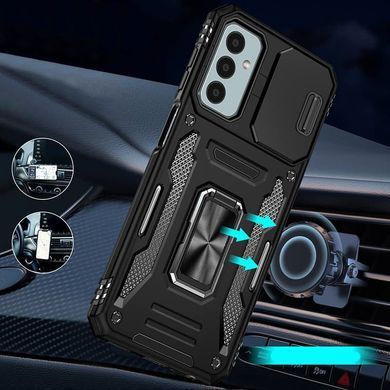 Ударостійкий чохол Camshield Army Ring для Samsung Galaxy A25 5G Чорний / Black