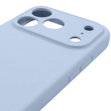 Чехол Silk Full Camera Protective (AA) NO LOGO для Apple iPhone 17 Pro Max / 18 Pro Max (6.9") Голубой / Lilac Blue