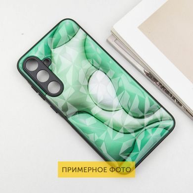 TPU+PC чехол Prisma BubbleGum для Xiaomi Redmi 14C / Poco C75 3D Green