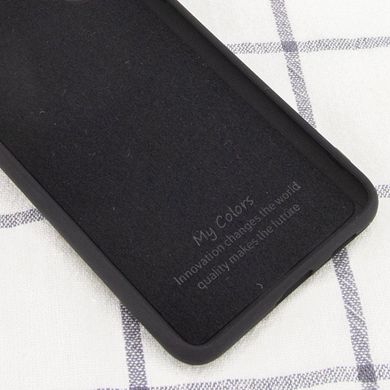Чохол Silicone Cover Full without Logo (A) для Oppo A73 Чорний / Black