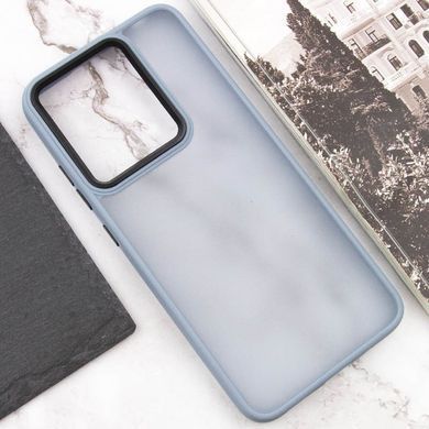 Чехол TPU+PC Lyon Frosted для TECNO Spark 8C Sierra Blue