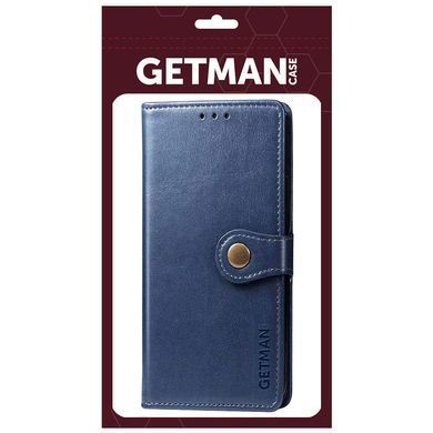 Шкіряний чохол книжка GETMAN Gallant (PU) для Samsung Galaxy A32 4G Синій