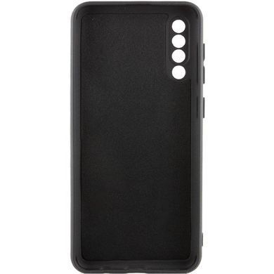 Чехол TPU GETMAN Liquid Silk Full Camera для Samsung Galaxy A50 (A505F) / A50s / A30s Черный / Black