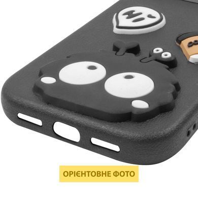 Чохол TPU Leather Toys для Apple iPhone 17 (6.3") Monster / Black