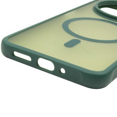 Чохол TPU Bloom with MagSafe для Xiaomi Redmi 14C / A4 / Poco C75 / Poco M7 Green