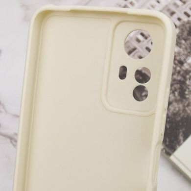 Силиконовый чехол Candy Full Camera для Xiaomi Redmi Note 12S Бежевый / Antigue White
