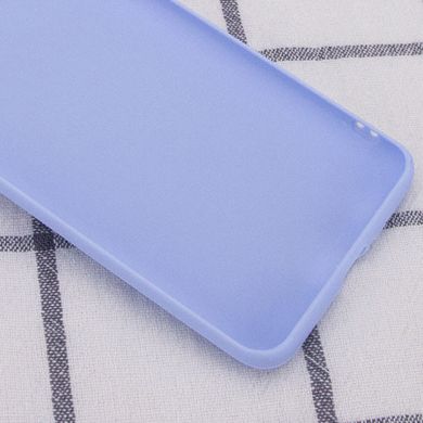 Силиконовый чехол Candy для Realme C33 Голубой / Lilac Blue