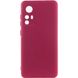 Чехол Silicone Cover Lakshmi Full Camera (A) для Xiaomi Redmi Note 12S Бордовый / Marsala фото 1