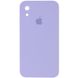 Чехол Silicone Case Square Full Camera Protective (AA) для Apple iPhone XR (6.1") Сиреневый / Dasheen фото 1