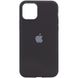 Уценка Чехол Silicone Case Full Protective (AA) для Apple iPhone 12 Pro Max (6.7") Эстетический дефект / Черный / Black фото 1