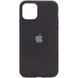 Уценка Чехол Silicone Case Full Protective (AA) для Apple iPhone 12 Pro Max (6.7") Эстетический дефект / Черный / Black