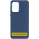 TPU чехол Bonbon Metal Style для Samsung Galaxy S23 Ultra Синий / Cosmos blue фото 1