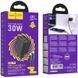 СЗУ Hoco N56 Fundador PD30W+QC3.0 (2USB-A/2C) + кабель Type-C to Lightning Black фото 6