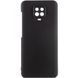 Чехол Silicone Cover Lakshmi Full Camera (AAA) для Xiaomi Redmi Note 9s / Note 9 Pro /Note 9 Pro Max Черный / Black фото 1